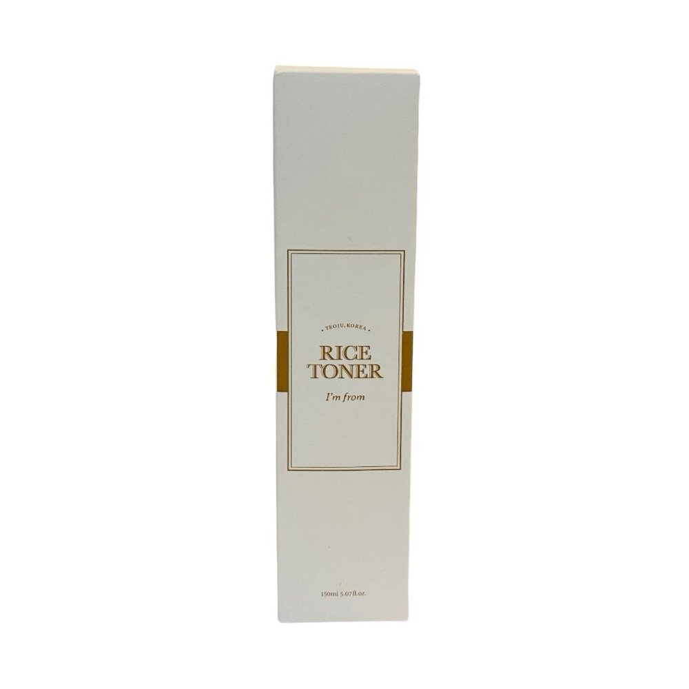 I'm From RICE TONER (5.07 oz / 150 ml) Full-Size, Korean Beauty & Skincare